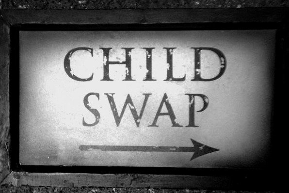 Child Swap Sign 