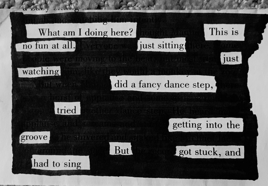 blackout poetry 